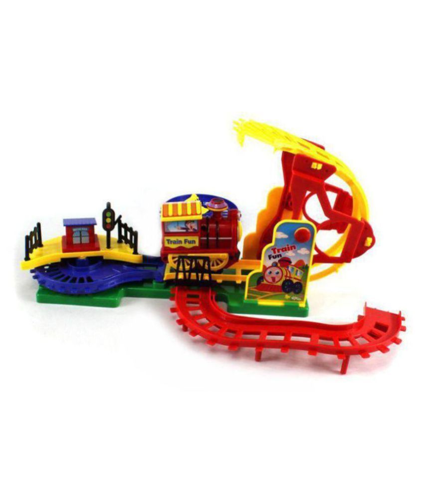 Multicolor Plastic Train Set Buy Multicolor Plastic Train Set Online