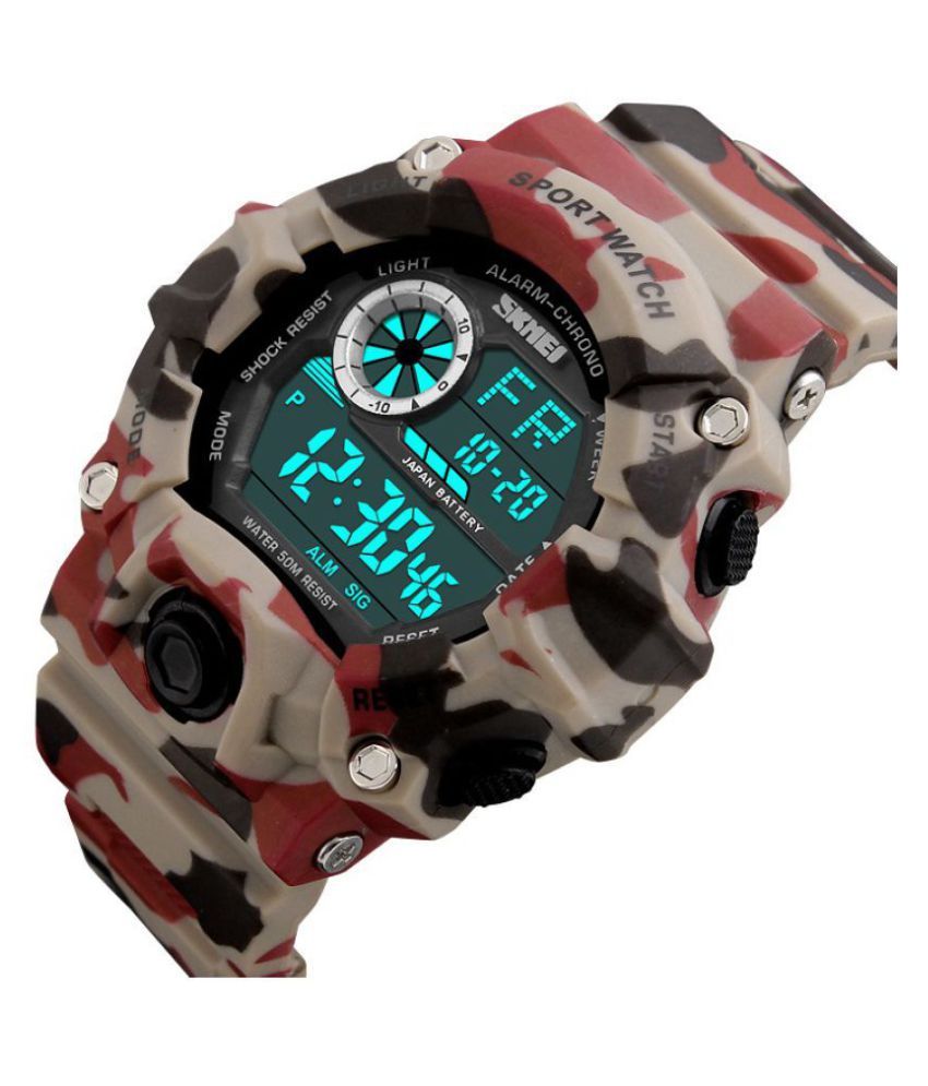 skmei camo watch