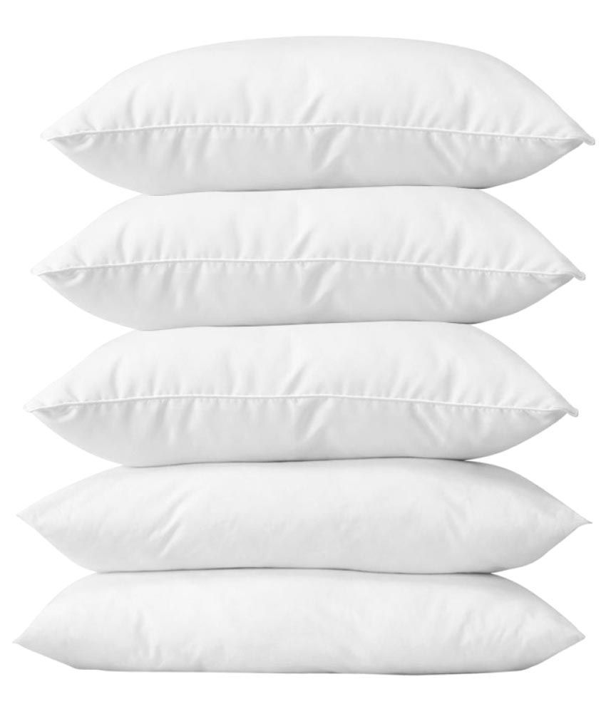     			Tanishka Fabs Set of 6 Soft Fibre Pillow (17x27 inch)