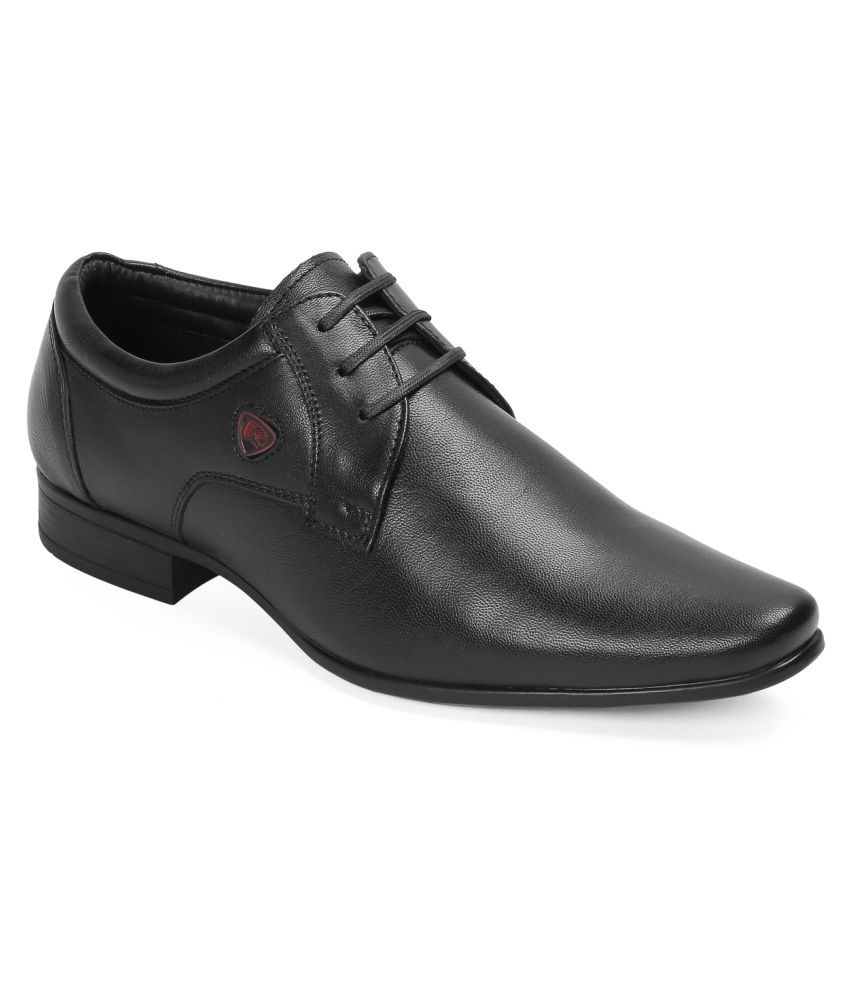 Red Chief Genuine Leather Black Formal Shoes Price in India- Buy Red ...