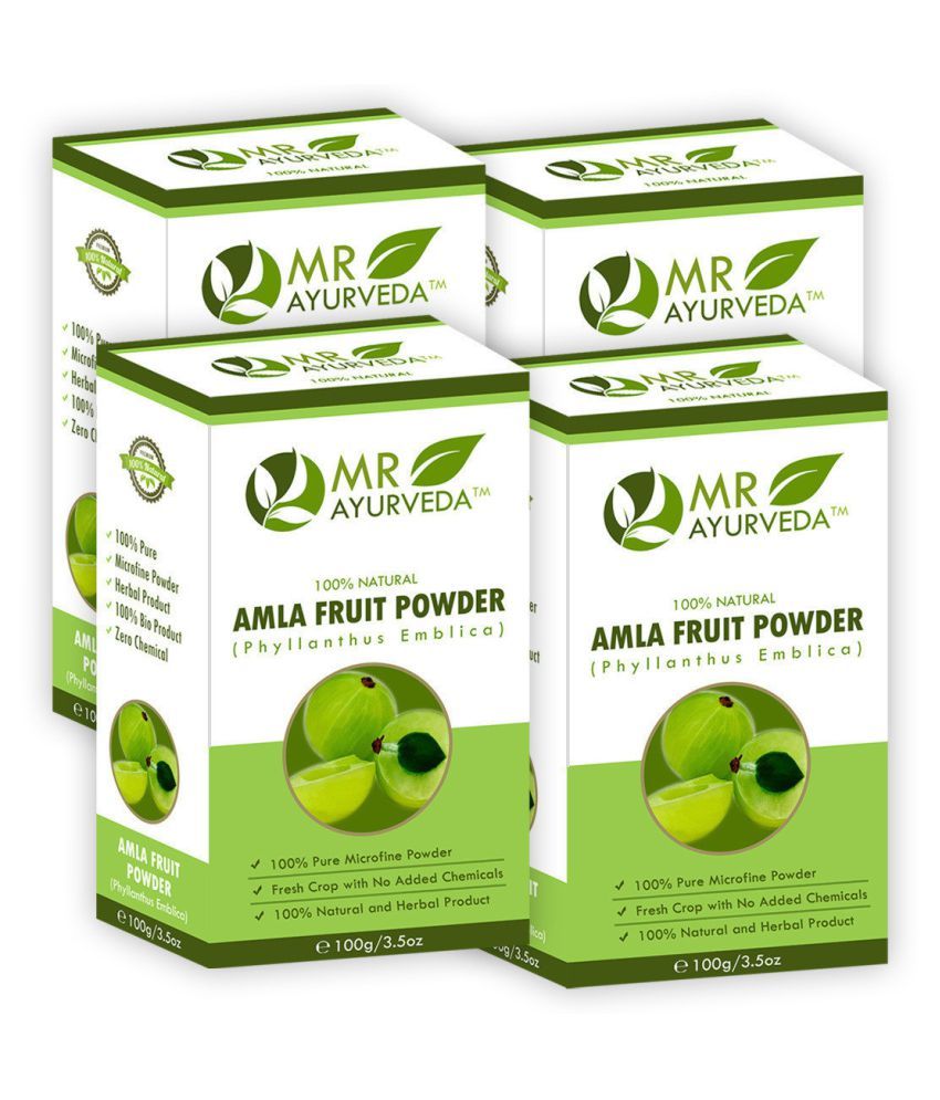 Mr Ayurveda 100 Herbal Amla Powder Hair Loss Treatment Pack Of