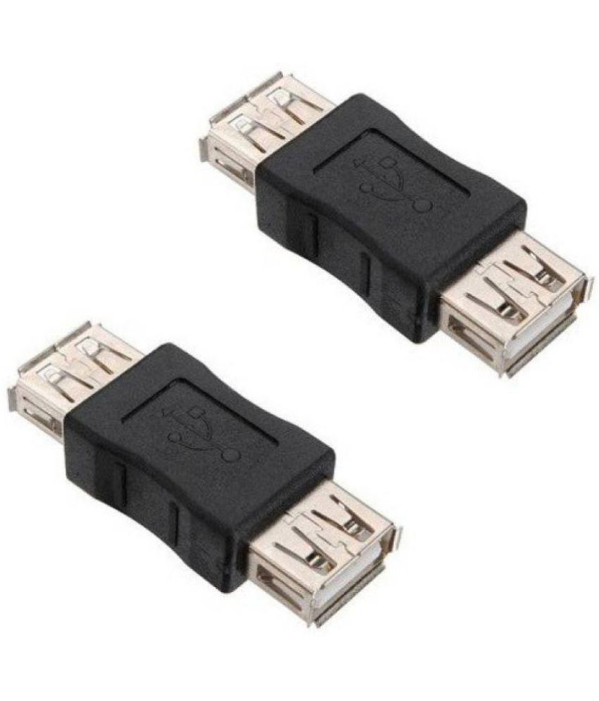 USB Coupler / Gender Changer, Type A Female to Type A Female(SET OF 2