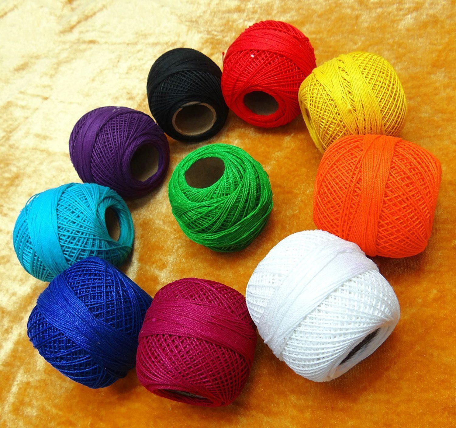 15 pieces*15 g Sequins yarn Shiny yarn The characteristic 
