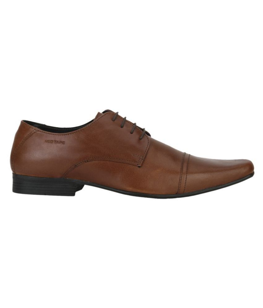 redtape formal leather shoes