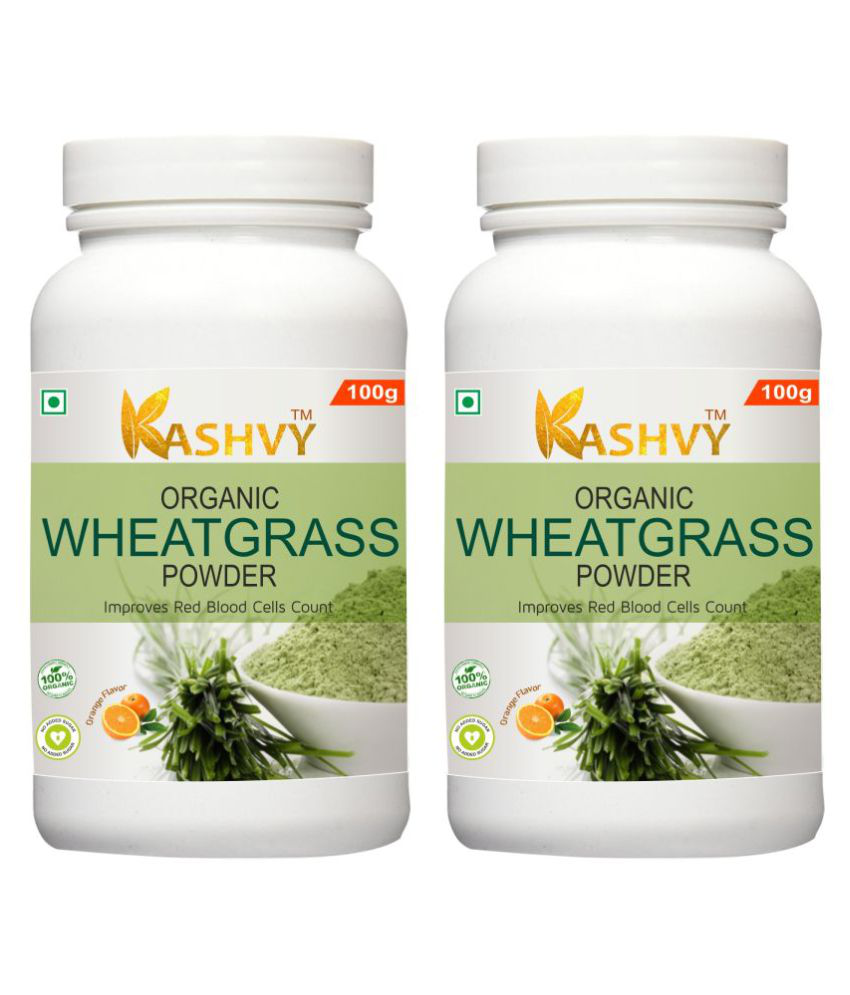     			Kashvy Wheatgrass powder | Strengthens Immune system 200 gm Multivitamins Powder