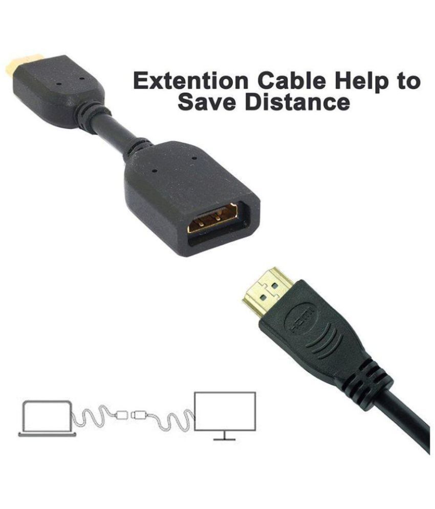 Storite High speed hdmi extension male to female cable for chromecast