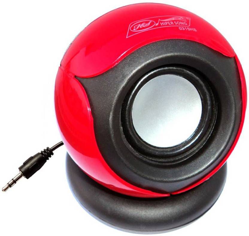     			Hiper Song HS656 Rechargeable Portable Speaker For Laptop Tablet And Mobile - Red