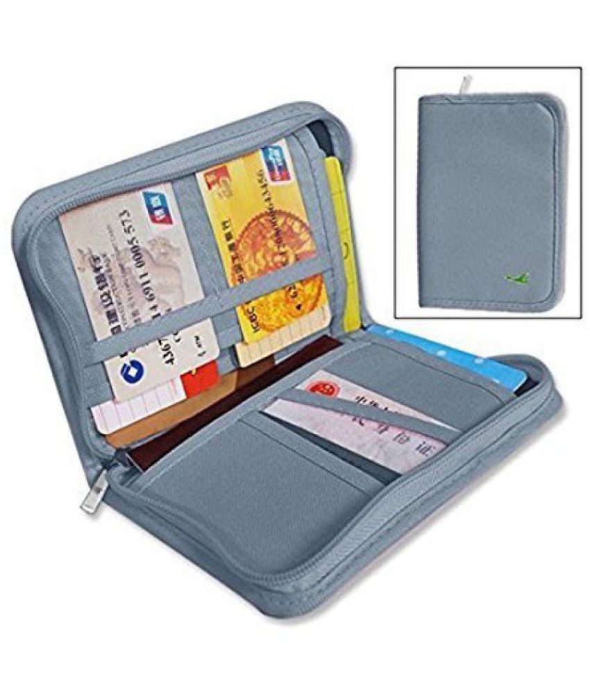 Gadget Bucket Travel Passport Cover Holder Document Organizer Polyester ...