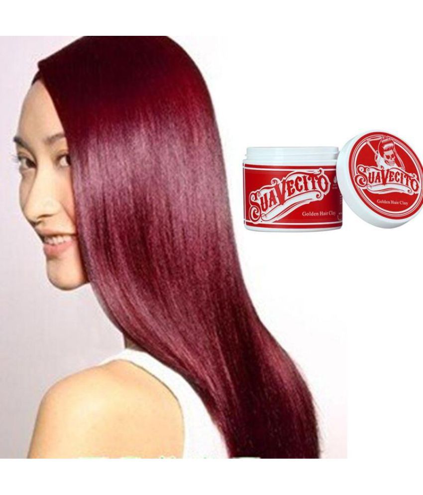 Color Disposable Hair Mud Moisturizing Solid Wax Hair Gel Dynamic