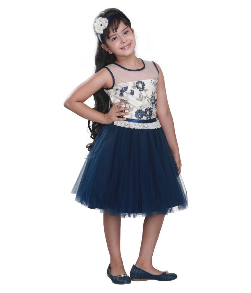 Cutecumber Girls Partywear Net Dress Buy Cutecumber Girls Partywear