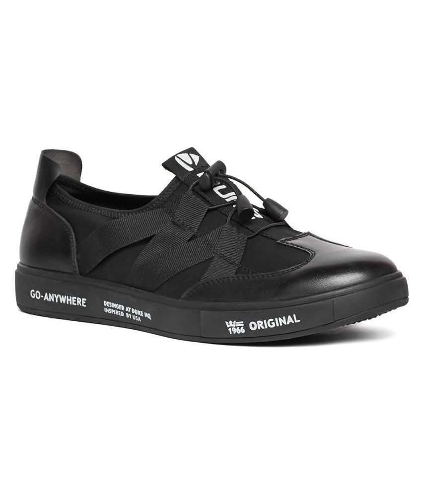 Duke Sneakers Black Casual Shoes - Buy 