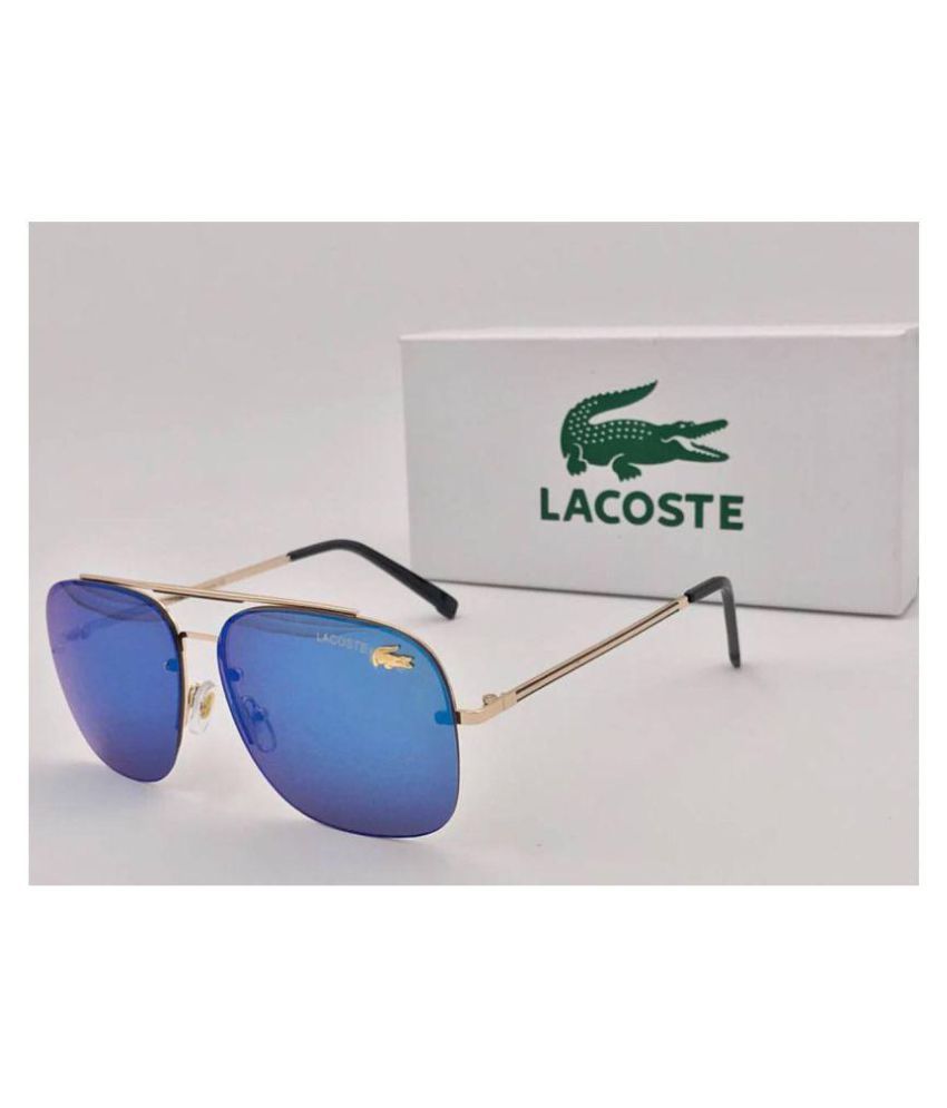 lacoste sunglasses blue square