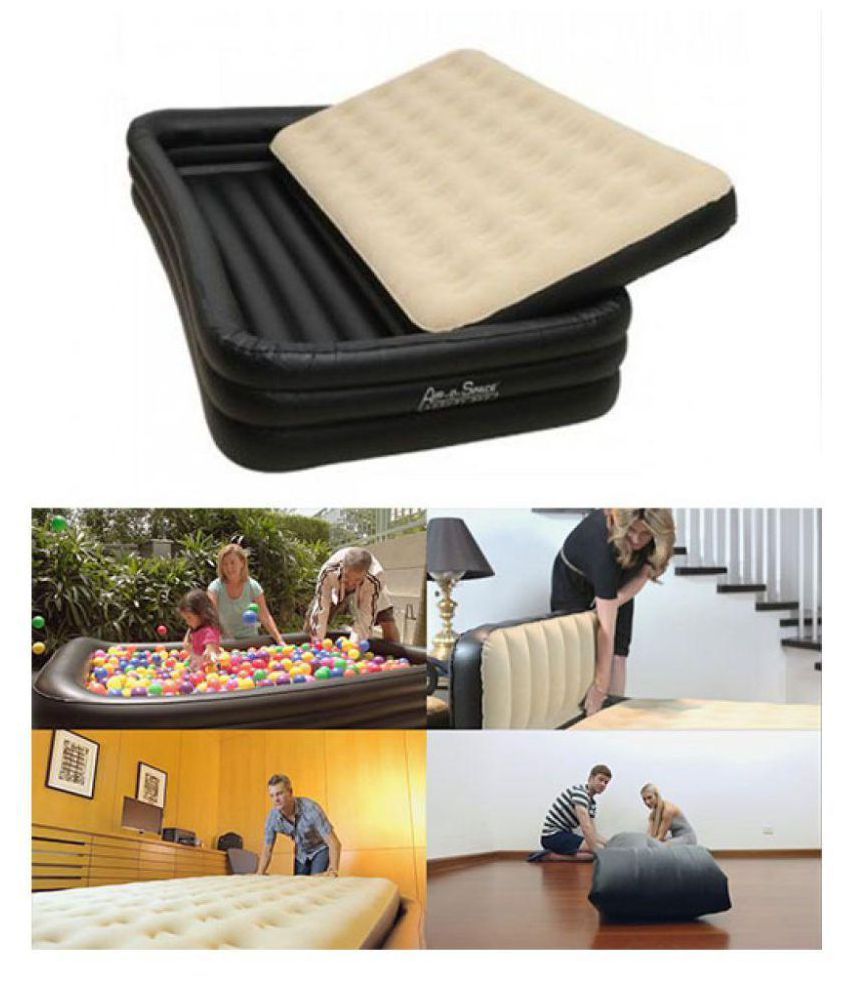 Air O Space Luxury Bed Multi functional Inflatable Portable Airbed