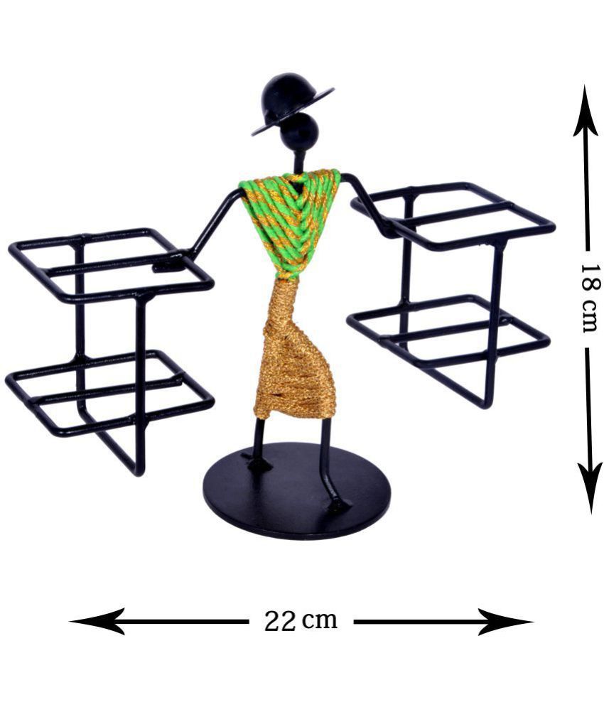 D&V Engineering Remote Holder OR Stand (Green & Gold with Dancing Lady