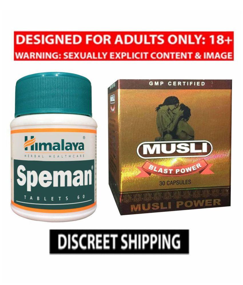 Speman 60 Tablets & Musli Blast Power 30 no.s: Buy Speman 60 Tablets