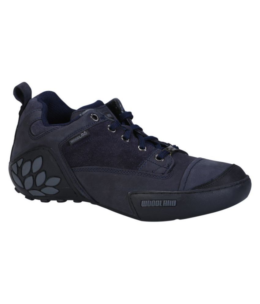 woodland navy casual sneakers