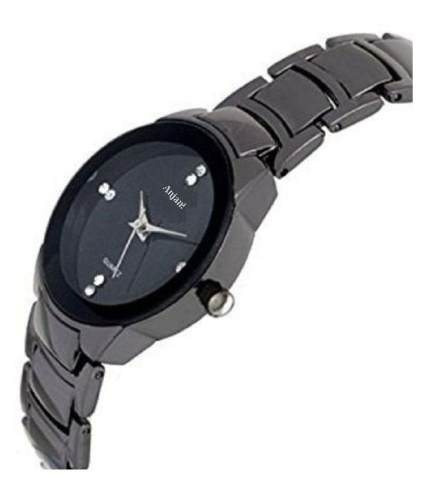 Girls And Women Watches Combo Of 3 With Black Super Dynamic Design Watch And Other Black