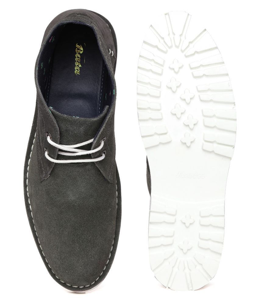Bata Men Lifestyle Gray Casual Shoes - Buy Bata Men Lifestyle Gray ...