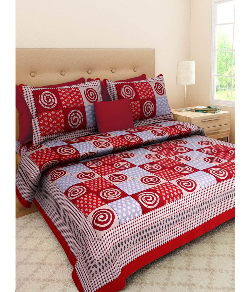 Bombay Spreads Cotton Double Bedsheet with 2 Pillow Covers Buy Bombay