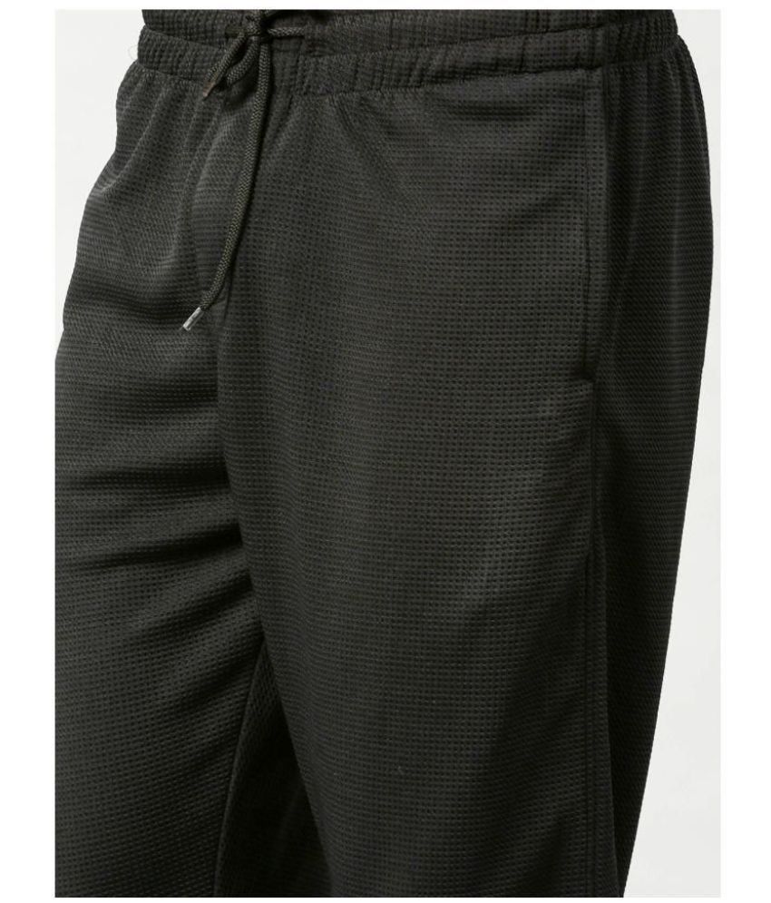22K Black Cotton Lycra Trackpants Buy 22K Black Cotton Lycra Trackpants Online at Low Price in