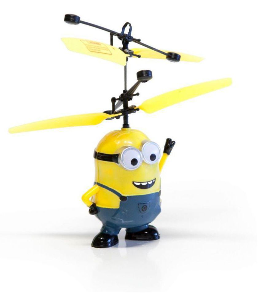 Купить летающие игрушки. Летающий Миньон игрушка. Игрушка летающий Миньон с пультом. Вертолет Despicable me 2 летающий Миньон мальчик. Миньон вертолетик.