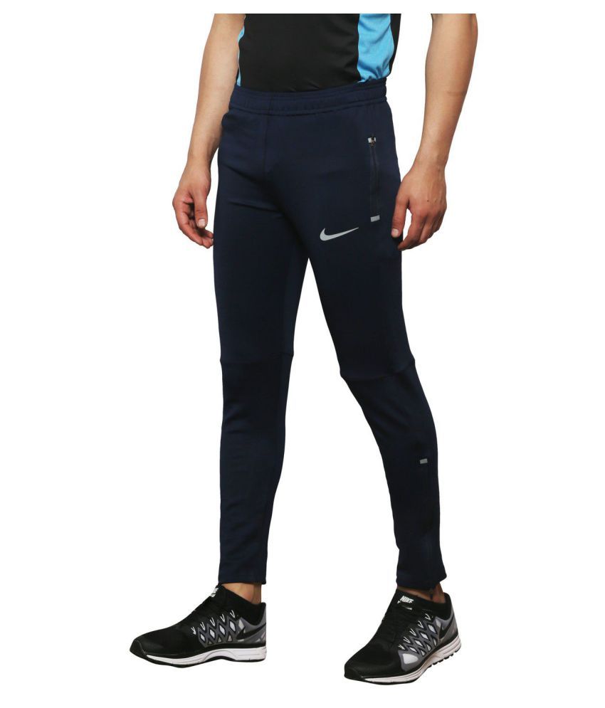 track pants with zip at bottom