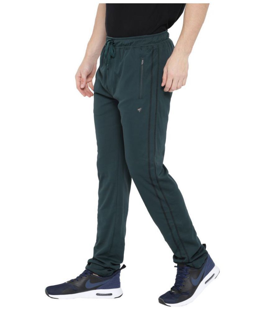 Neva Green Cotton Trackpants - Buy Neva Green Cotton Trackpants Online ...