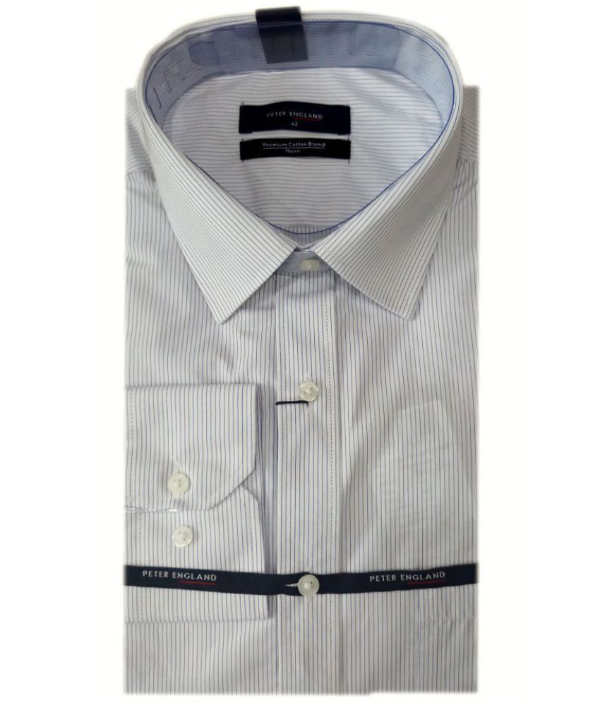 Peter England 100 Percent Cotton Shirt - Buy Peter England 100 Percent ...