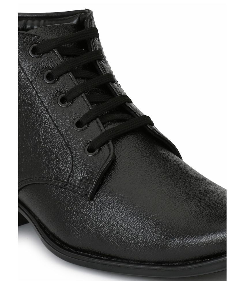 mactree black formal shoes