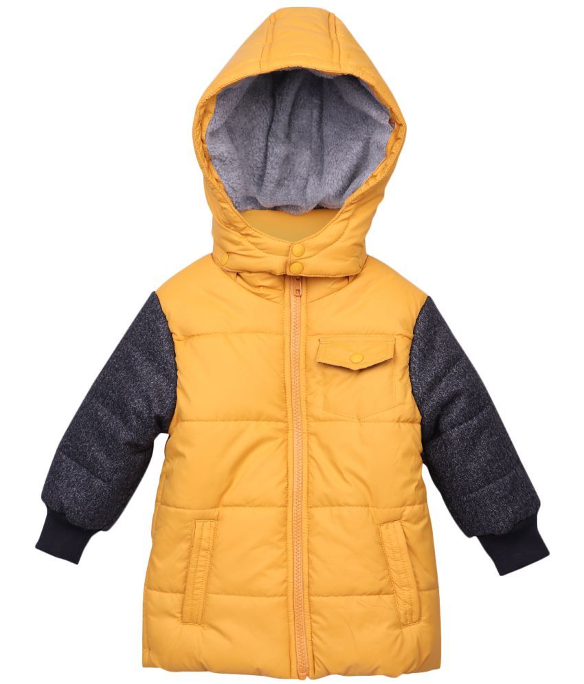 Yellow Elbow Patch Puffer Jacket Yellow 78Y Buy Yellow Elbow Patch