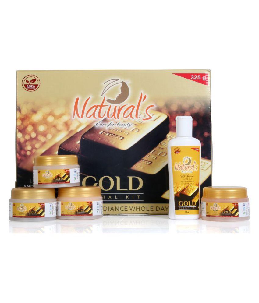 Natural's Gold Facial Kit 325 gm: Buy Natural's Gold Facial Kit 325 gm ...