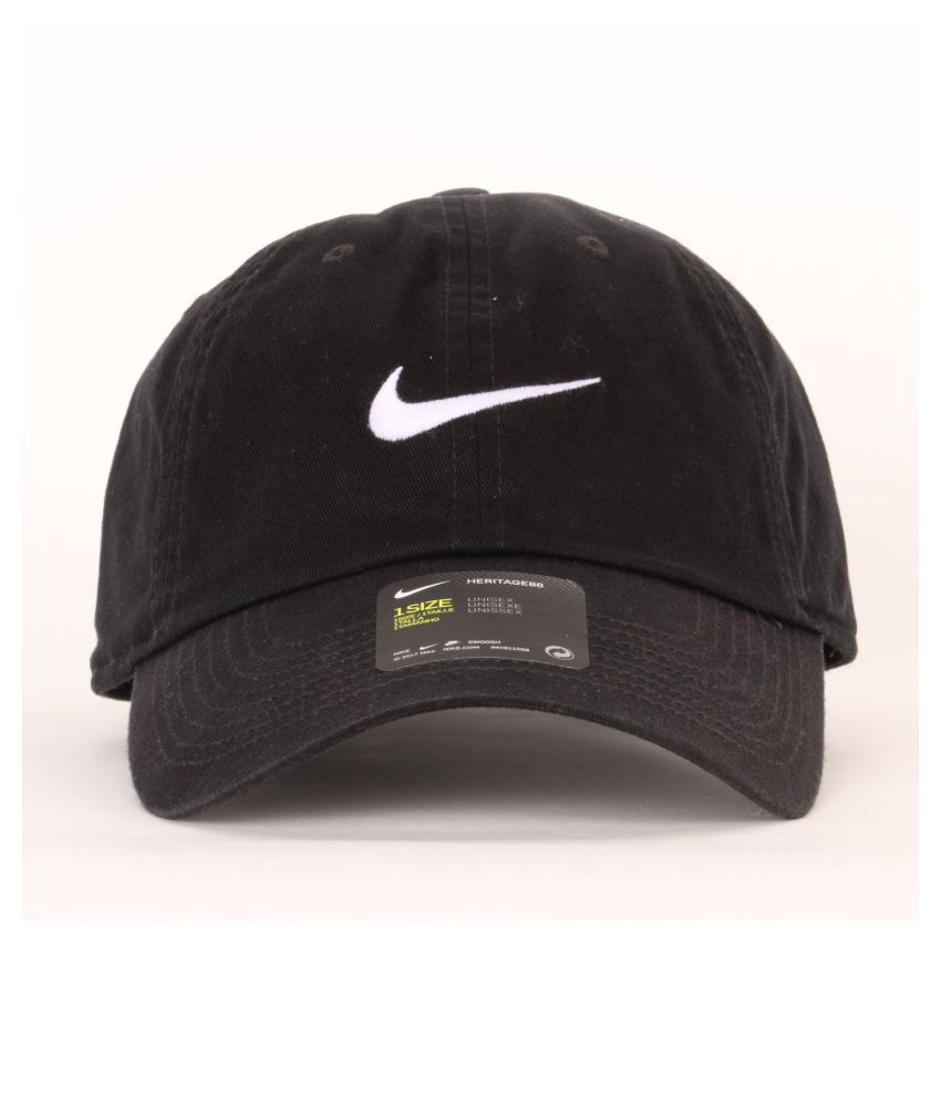 Nike black cap cotton - Buy Nike black cap cotton Online at Best Prices ...