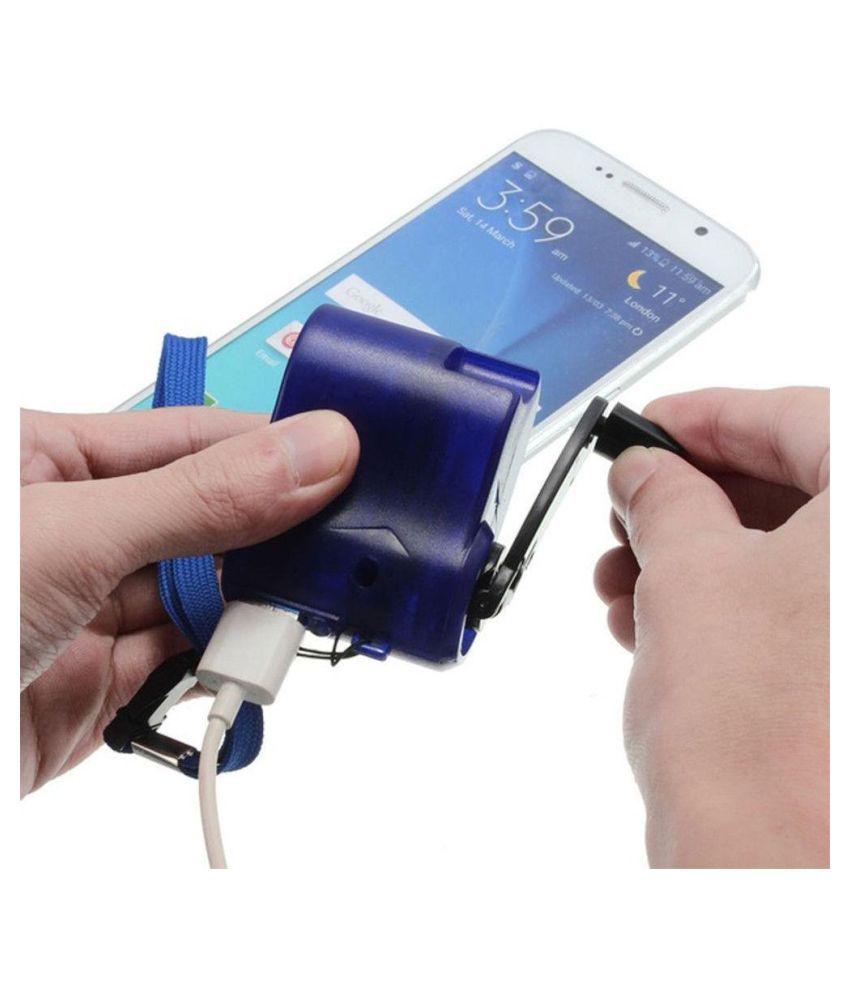 clip Reductor party Usb Hand Crank Power Generator Emergency Digital Display Phone Charger  Manual Shake Charger Blue - Buy Usb Hand Crank Power Generator Emergency  Digital Display Phone Charger Manual Shake Charger Blue Online at