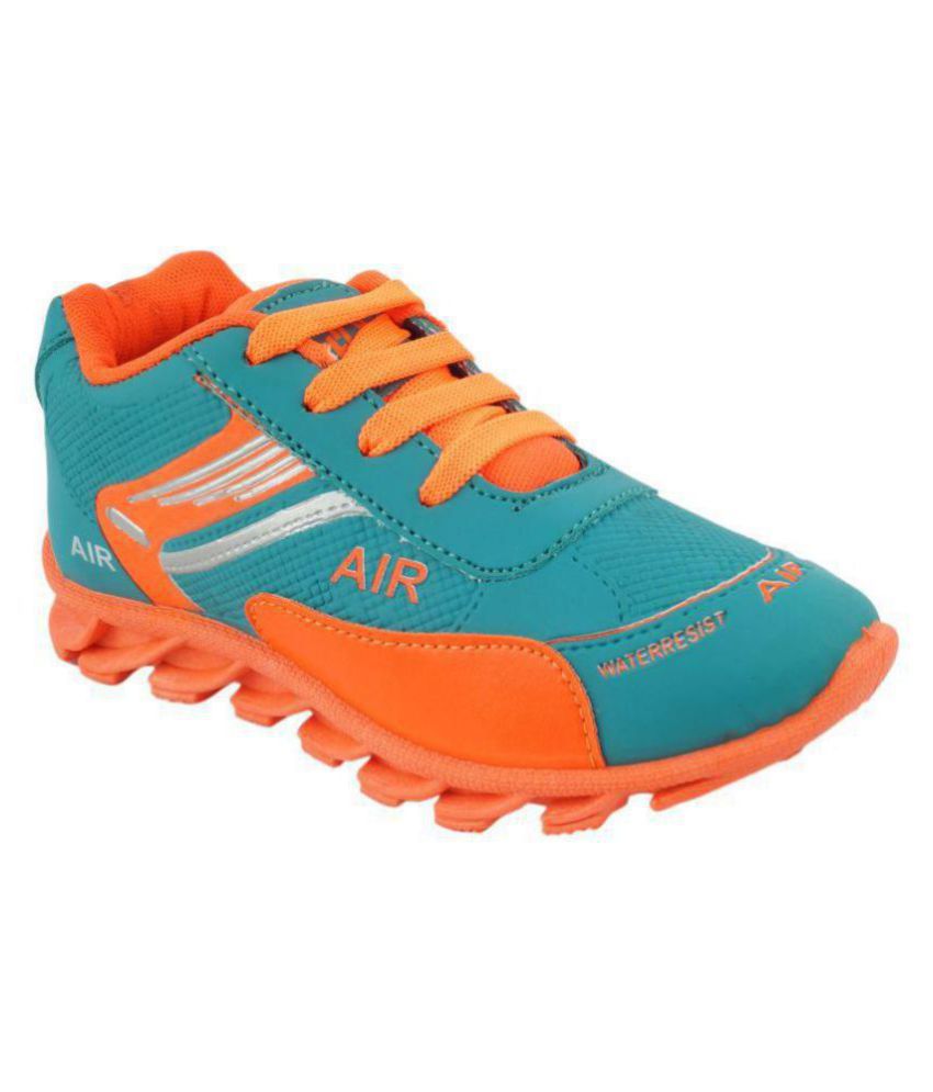     			Bunnies Sport Shoes for Girls (color - green/orange)