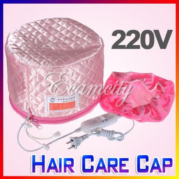 220V Home Electric Hair Thermal Treatment Beauty Steamer SPA Cap Nourishing  Hair Care Hat for Pink: Buy Online at Best Price in India - Snapdeal