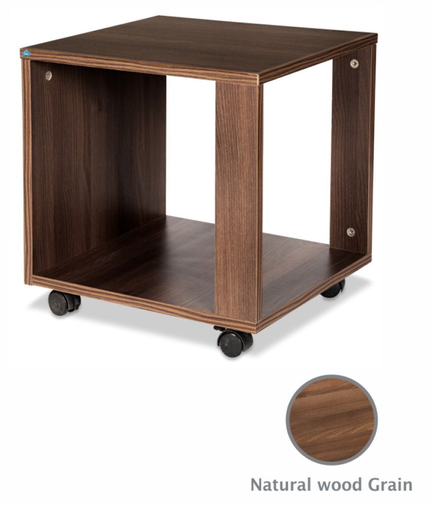 Delite Kom Slim Coffee Table On Castors Engineered Wood Delite Kom Slim Coffee Table On Castors Engineered Wood Finish Color Acacia