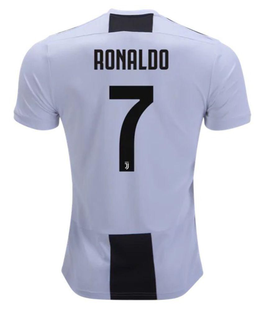 ronaldo black and white jersey
