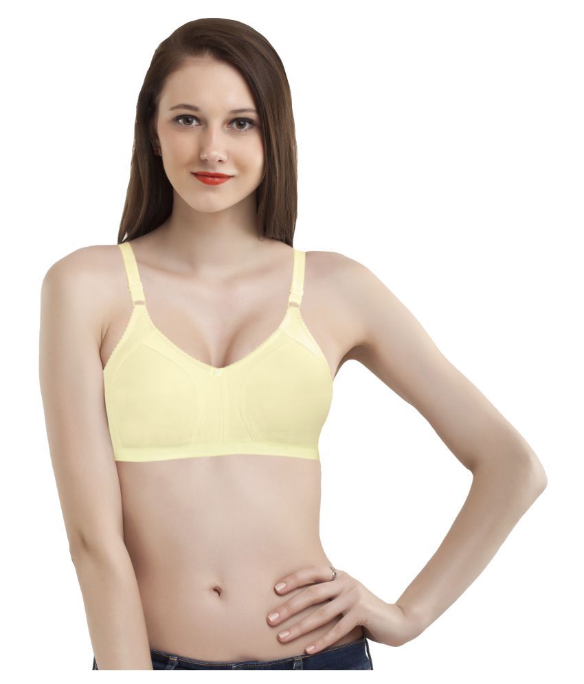     			Madam Cotton Women's Seamless Bra ( Beige )