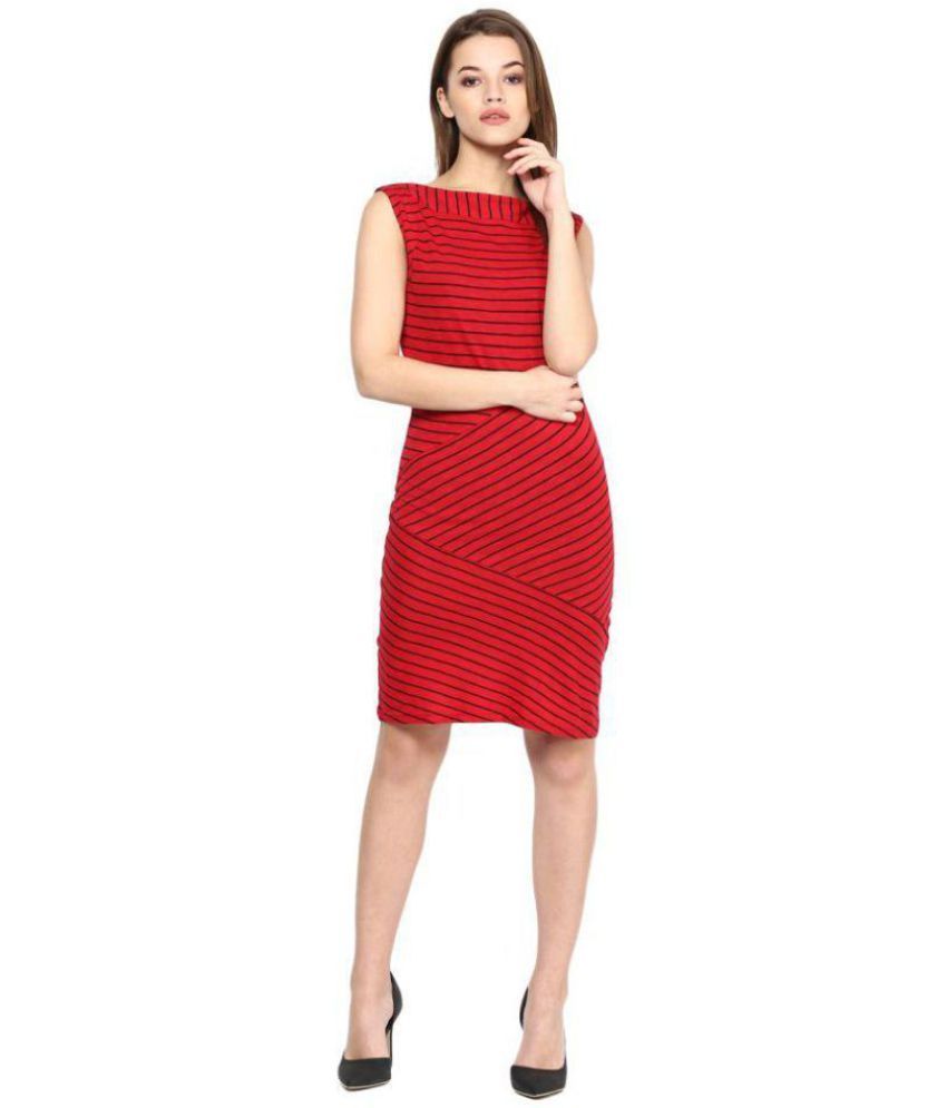 red bodycon dress online