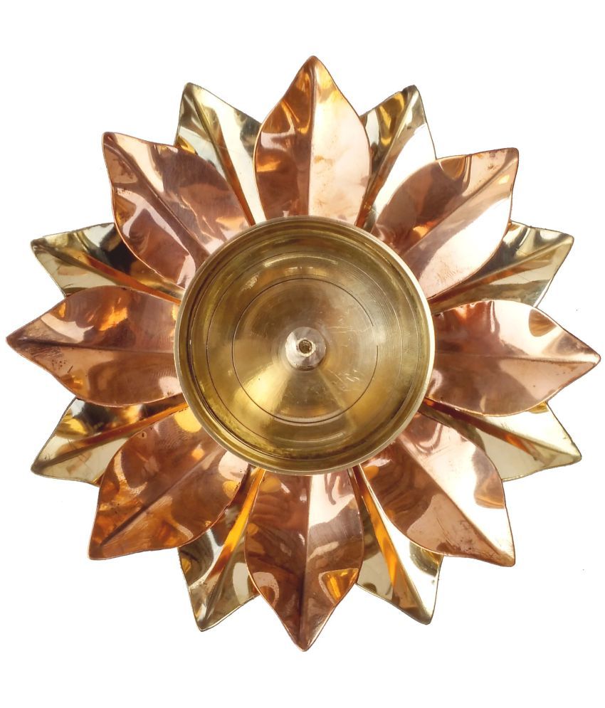 DECORATE INDIA Brass Akhand Diya - Pack of 1: Buy DECORATE INDIA Brass ...