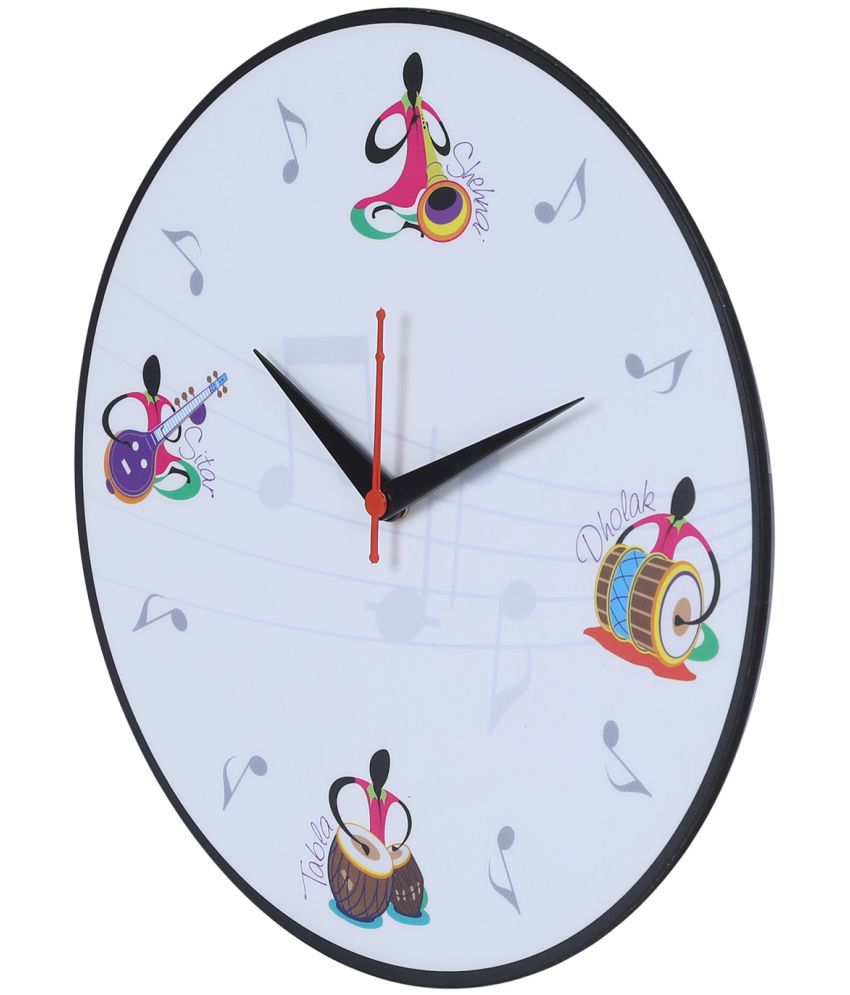 rangrage by mafatlal Circular Analog Wall Clock ( 28 x 1 cms ) Buy rangrage by mafatlal