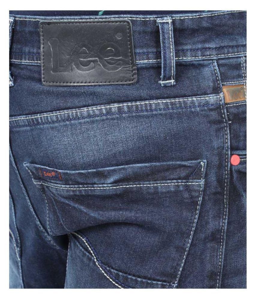 dark blue lee jeans