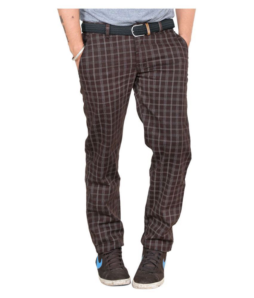 slim fit flat front chinos