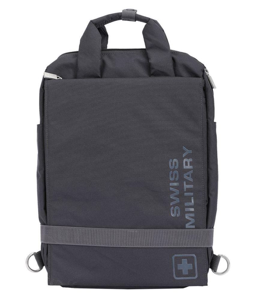 Swiss Military Grey LB6 Backpack Buy Swiss Military Grey LB6 Backpack