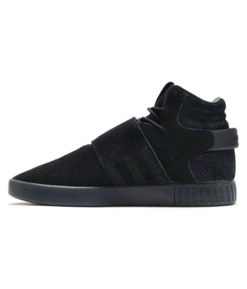 Adidas Tubular Invader Black Running Shoes - Buy Adidas Tubular Invader Black Running Shoes 