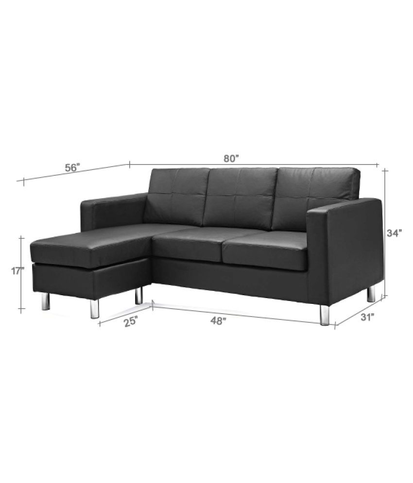 Fabbulls Brett L Shape Sofa Set Buy Fabbulls Brett L Shape Sofa Set Online At Best Prices In 