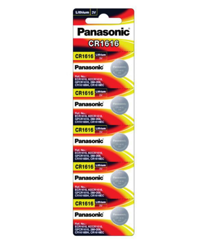     			Panasonic CR-1616/5BE 3 V Non Rechargeable Battery 5