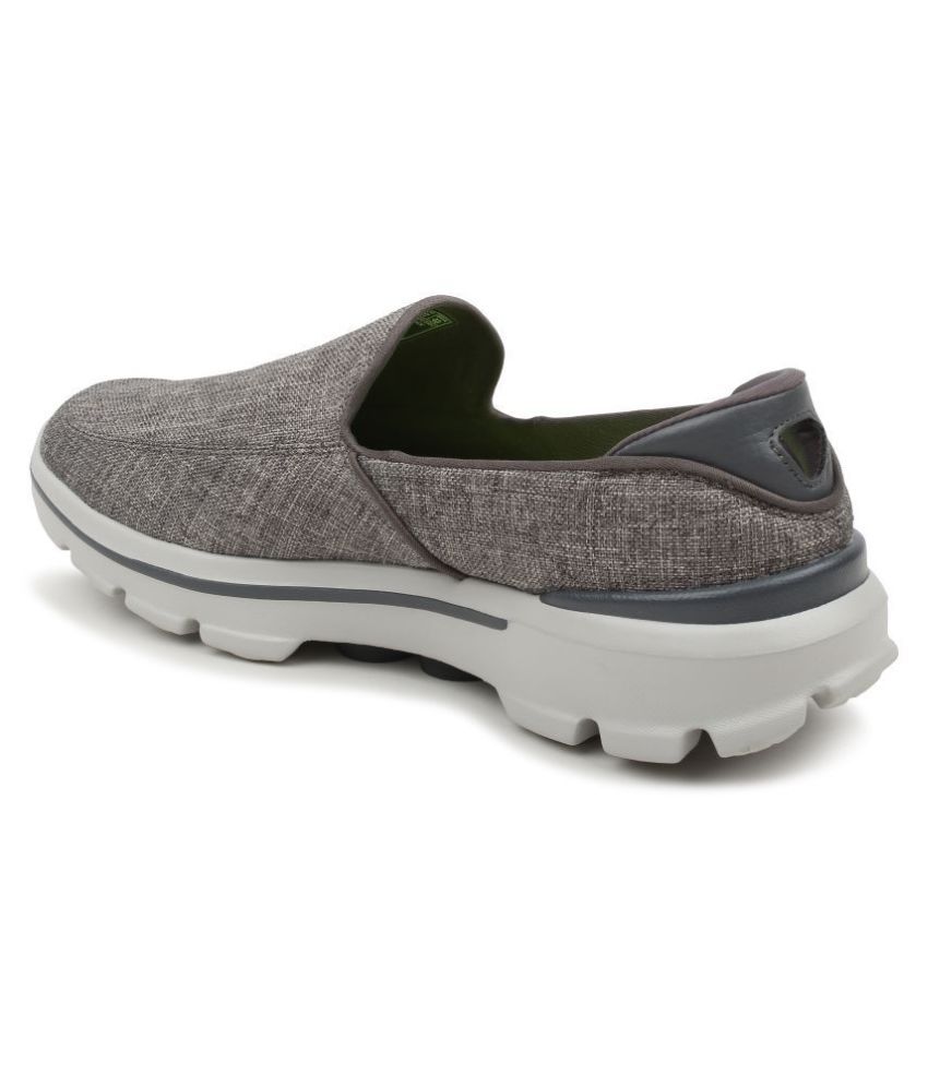 Skechers 54053 GO Walk 3 Gray Running Shoes Buy Skechers