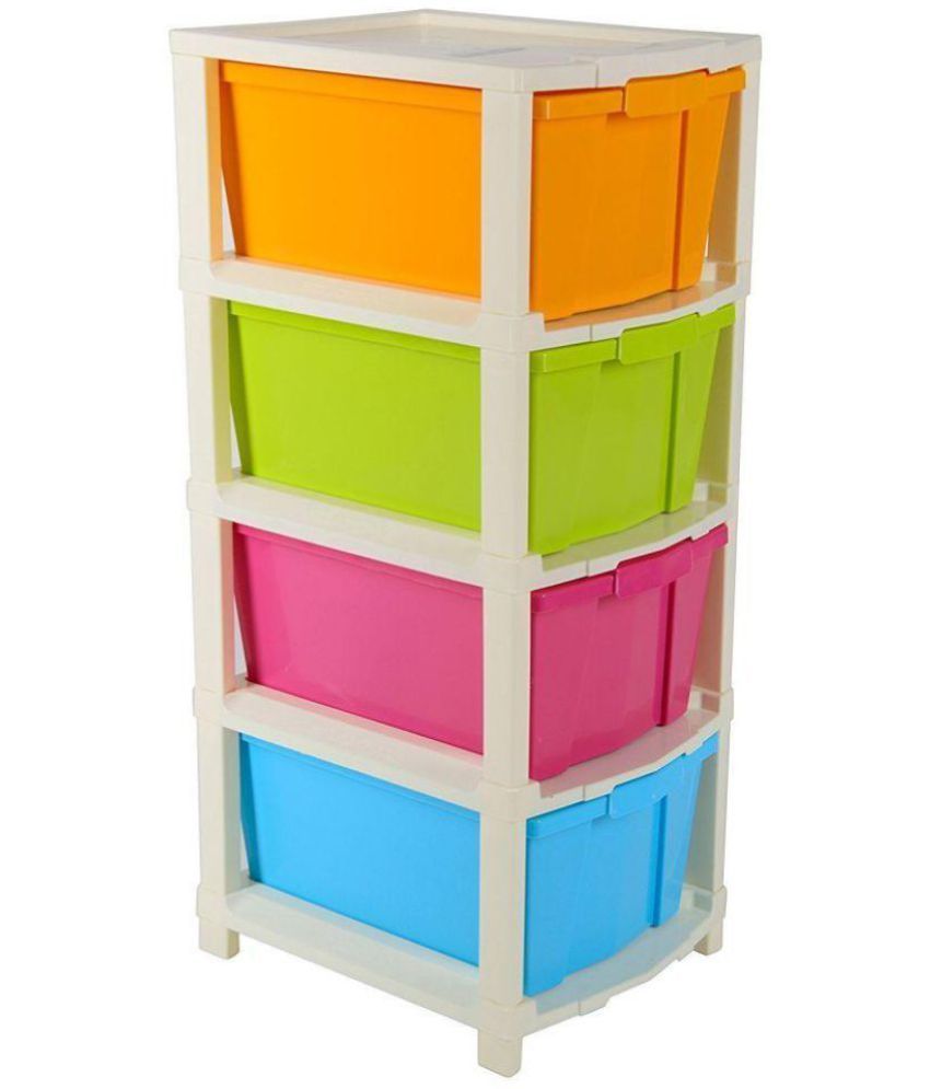 Joyo Plastics Multicolour Plastic Drawer Pack of 1 Buy Joyo Plastics