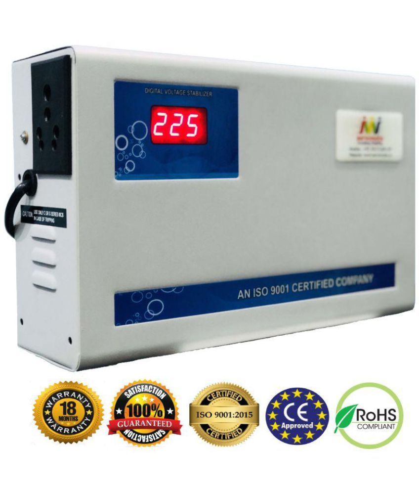 ServoMate 5 KVA Automatic Stabilizer (130v280v) Suitable For AC (Above